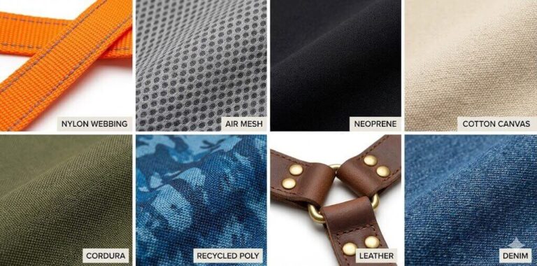 custom dog harness fabrics