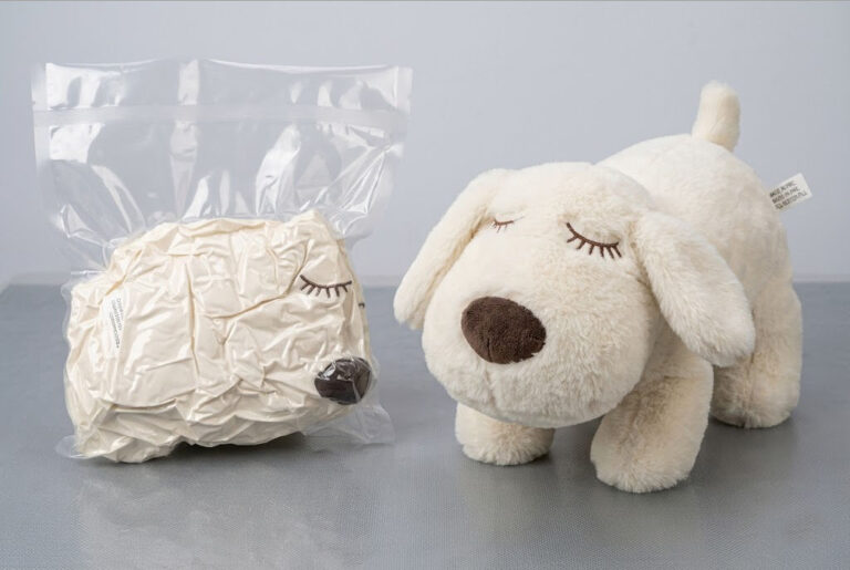 Vacuum compressed packaging