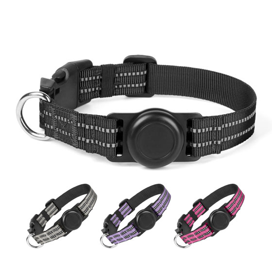Anti-Lost Webbing Dog Collar